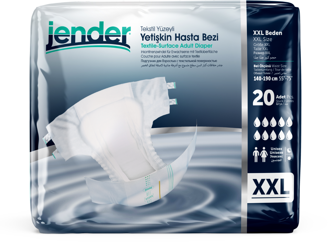 Scutece Adulți Jender XXL, pachet 20 Buc