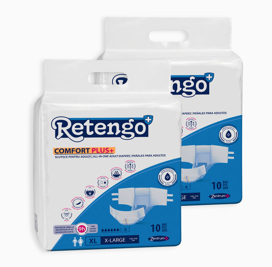 Scutece Adult Retengo Comfort Plus XL, 2 pachete x 10 Buc